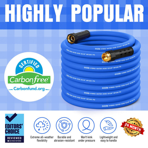 EOOIO leakproof hose with copper bullet ends prevents leaks