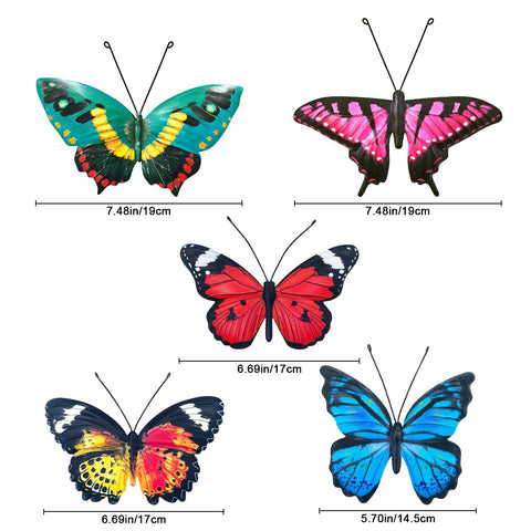 EOORAU easy-hang butterfly wall decor for quick setup.
