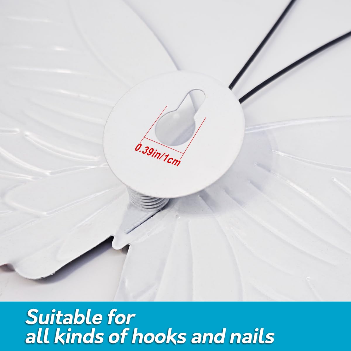 EOORAU durable iron construction resists fading for year-round outdoor use