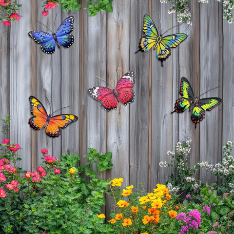 EOORAU 3D butterflies move in breeze for natural ambience