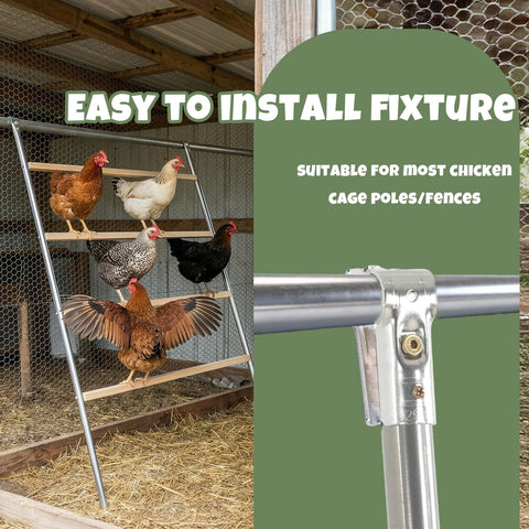 EOWOAN smooth, non-porous surfaces simplify cleaning in any coop