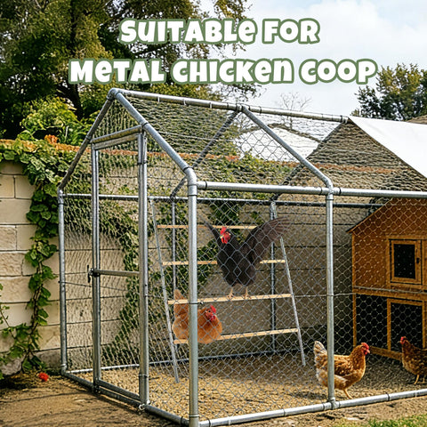 EOWOAN space-saving design maximizes perch area without crowding the coop