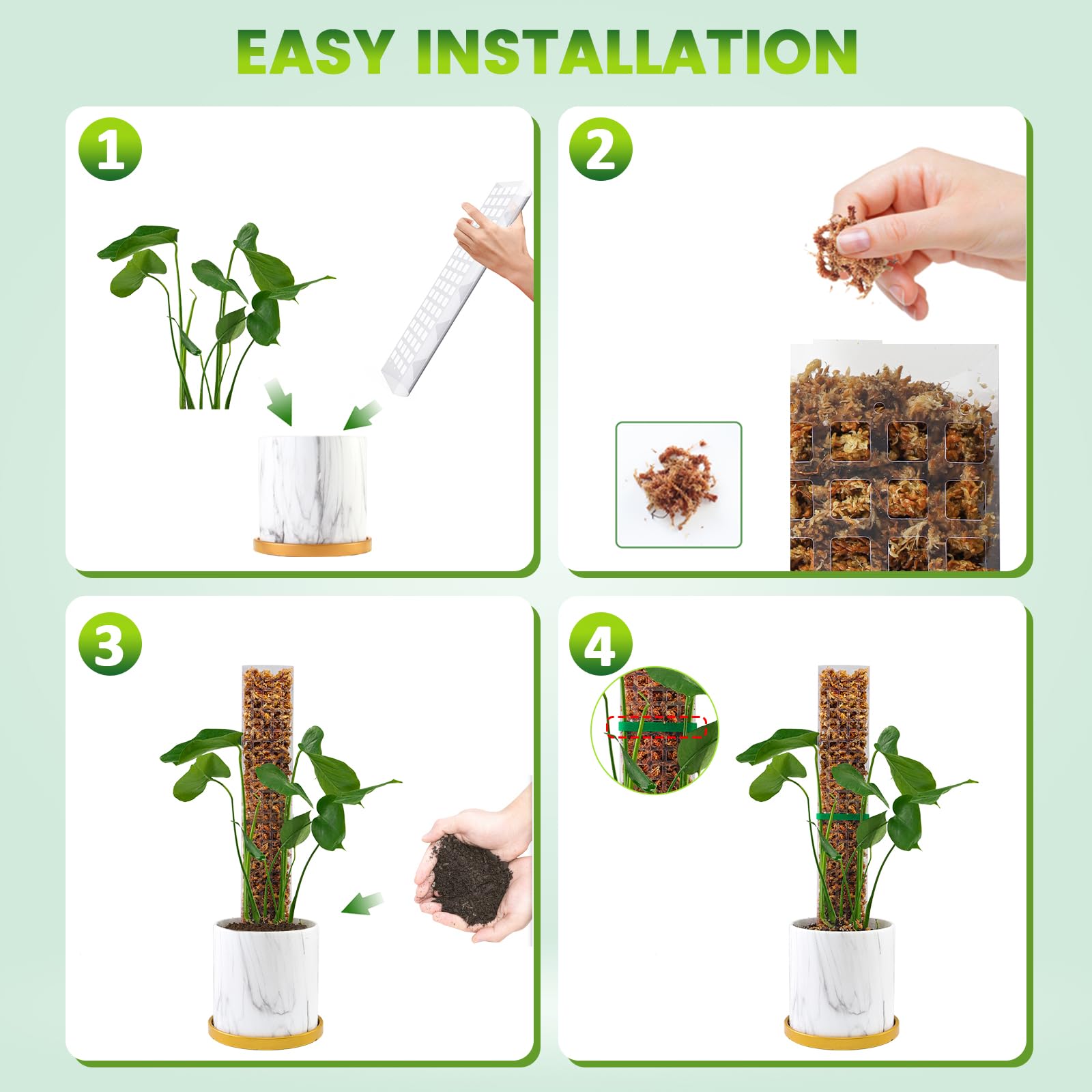EOX plant ties provide secure support for climbing stems