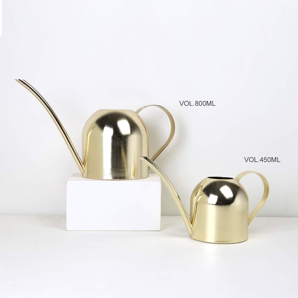 E.Palace stainless steel water can semi-open top for easy refills.