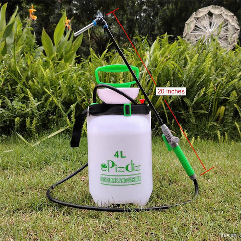 ePizdiz 1-gallon capacity enables longer sessions without frequent refills.