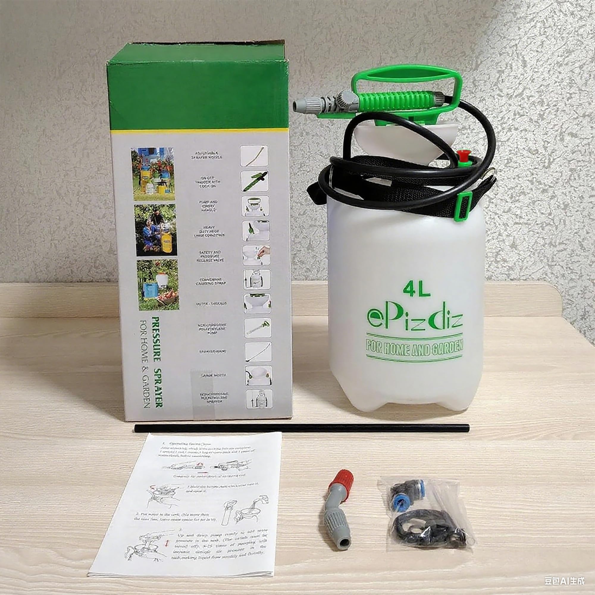 ePizdiz no-spill operation keeps plants safe around crowded baskets.