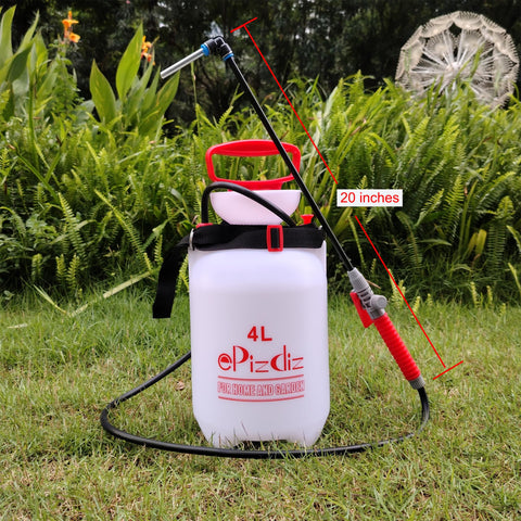 ePizdiz portable watering can red with strap