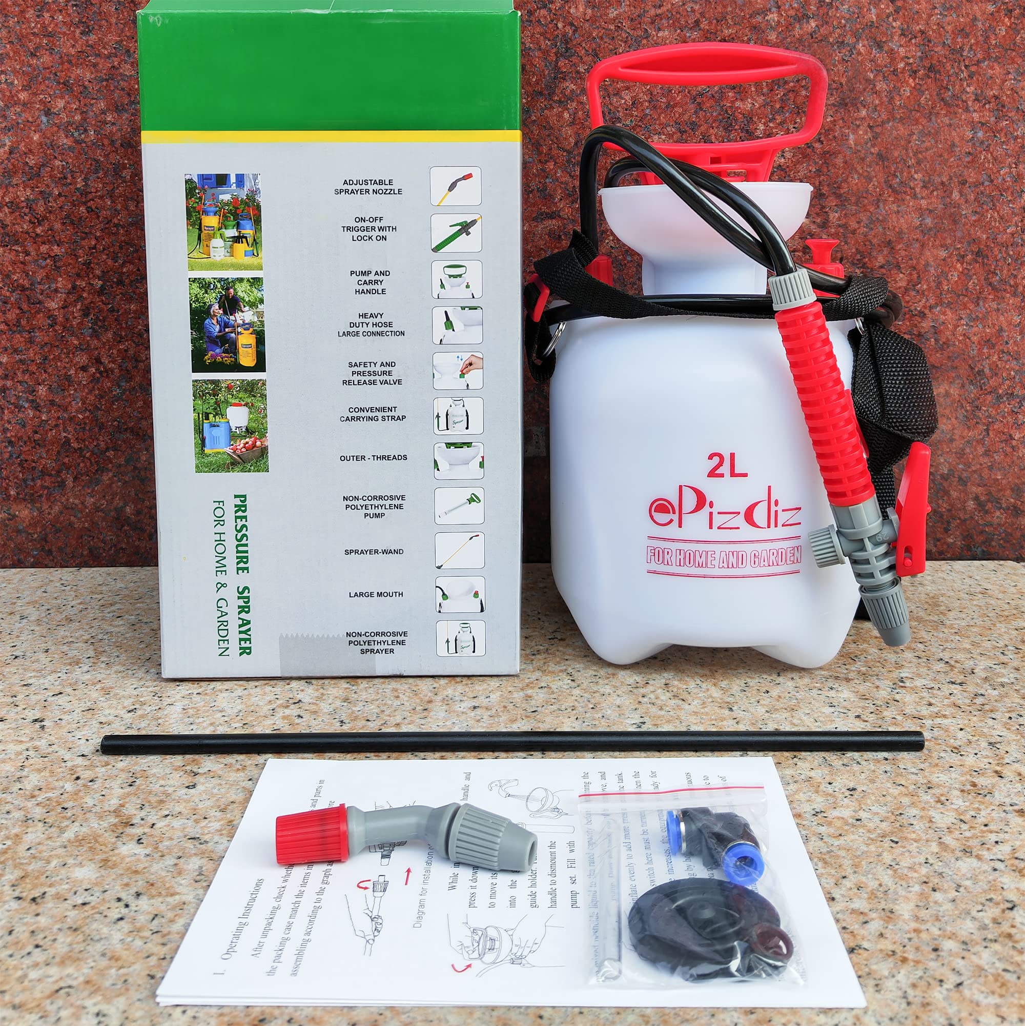 epizdiz watering can device shown for indoor use with elegant design