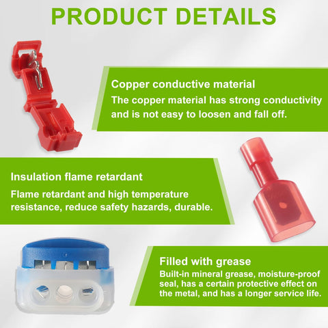 EPLZON IDC 314-BOX kit contents: connectors, terminals, nails