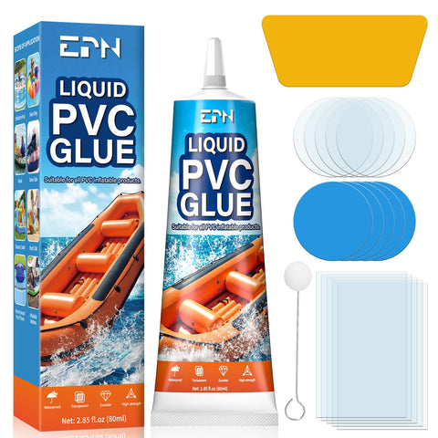 EPN Air Mattress Patch Kit patch close-up, durable waterproof seal for inflatable repairs