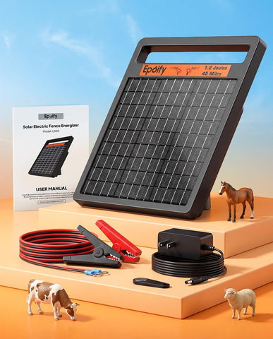 Epoify livestock-friendly energy delivery for cattle and horses.