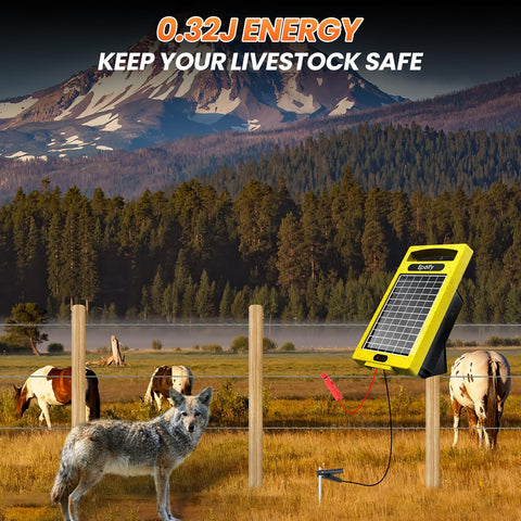 Epoify high voltage 5700–10200V output deters large predators effectively.