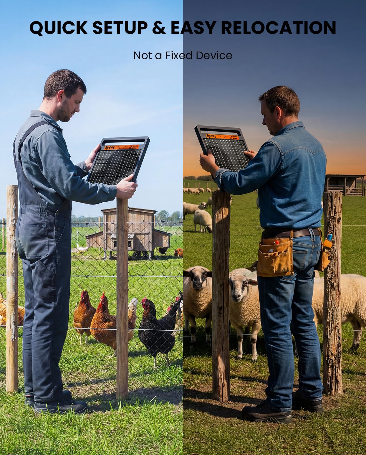 Epoify magnetic switch design ensures durability in rugged conditions.