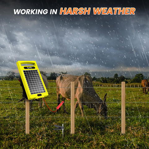 Epoify solar panel and lithium battery enable quiet maintenance-free operation.