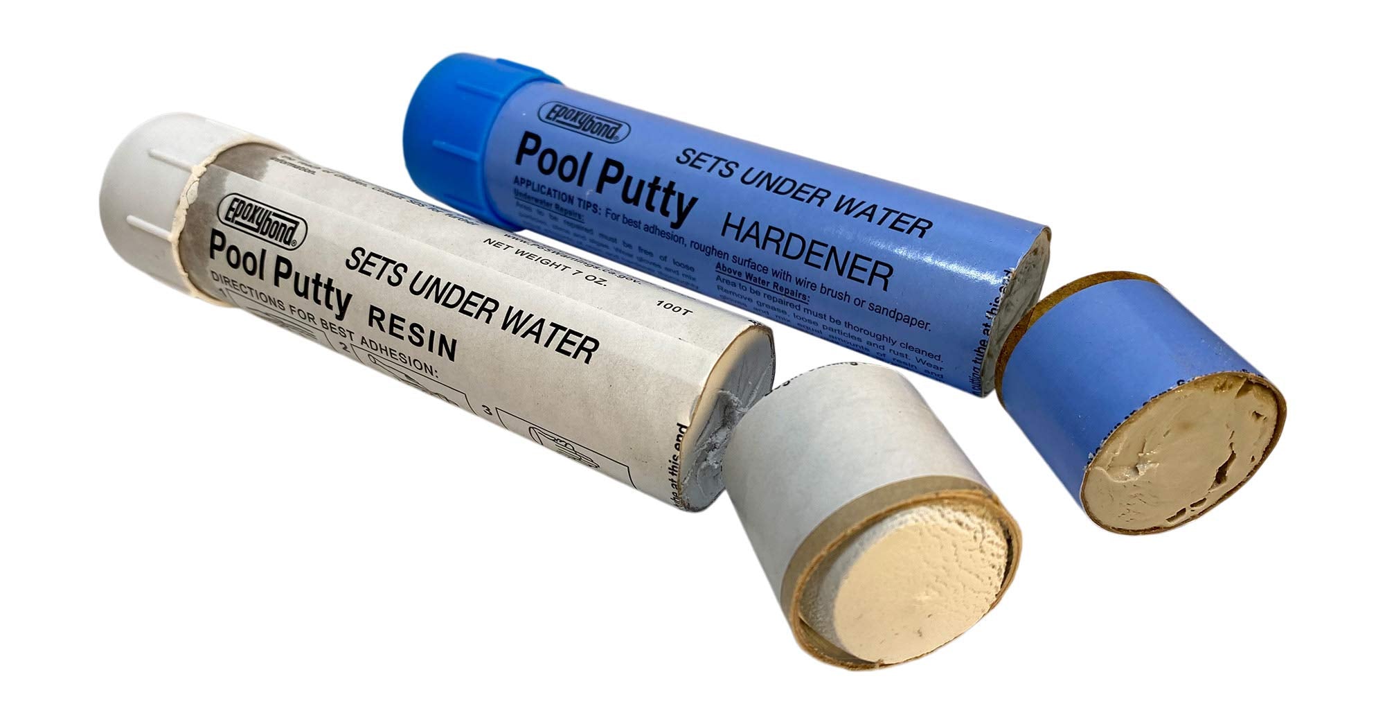 Epoxybond Atlas pool putty mixing steps guide to proper hardening and durability
