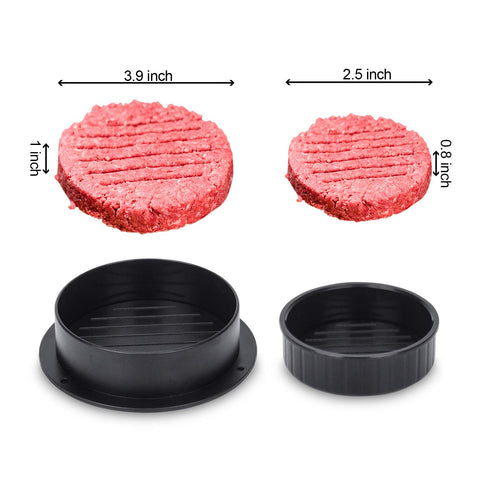 EPPARN Burger Press top creates sliders and mini patties for parties.