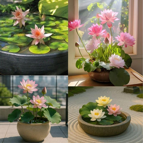 EquSym high germination lotus seeds promise blooms with proper care.