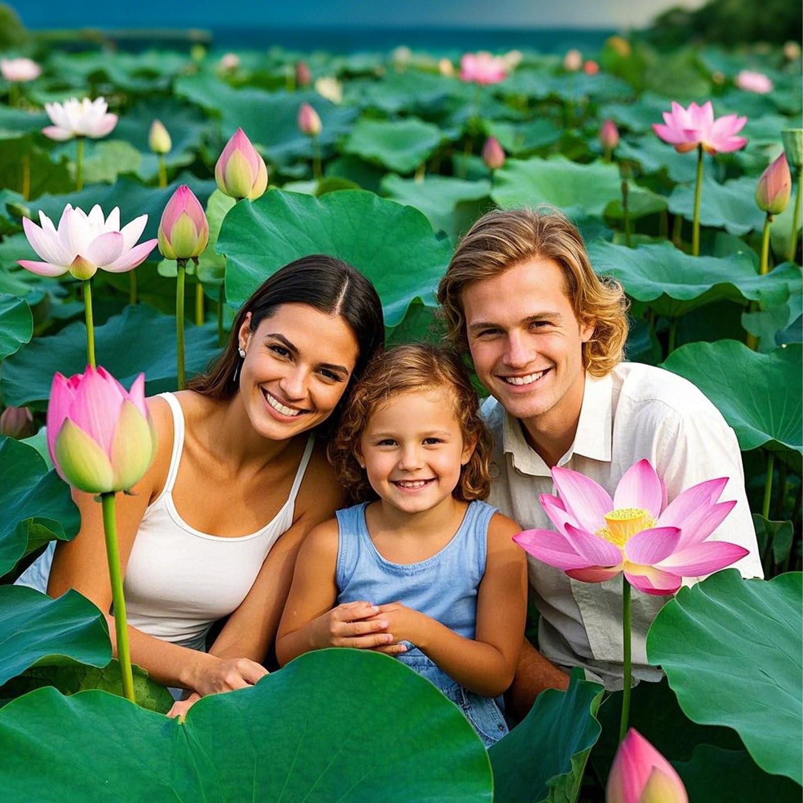 EquSym lotus seeds bloom-preview for striking seasonal color.