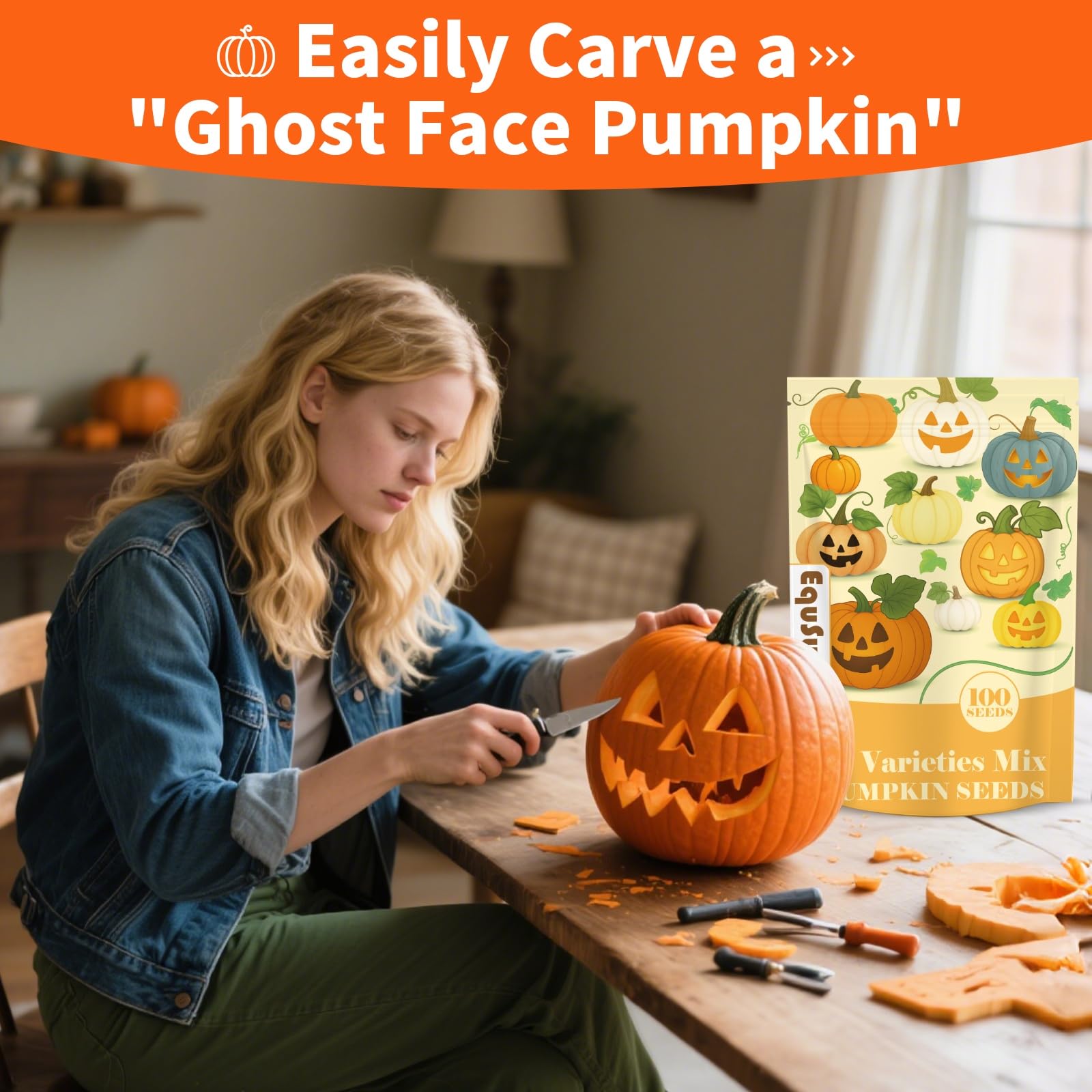EquSym pumpkin seeds image featuring packaging reuse-friendly design for gifting seed lovers.