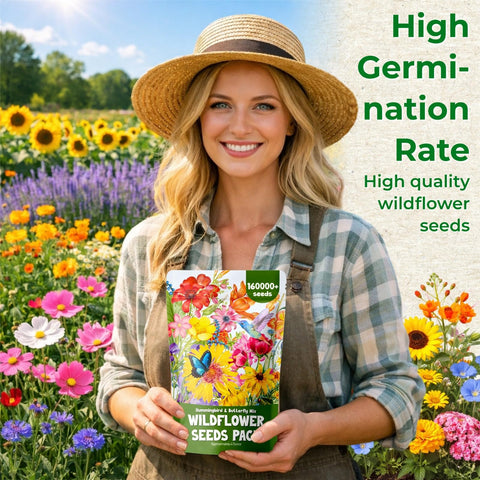 EquSym bee-pollinator-friendly seeds attract bees and butterflies to your outdoor space.