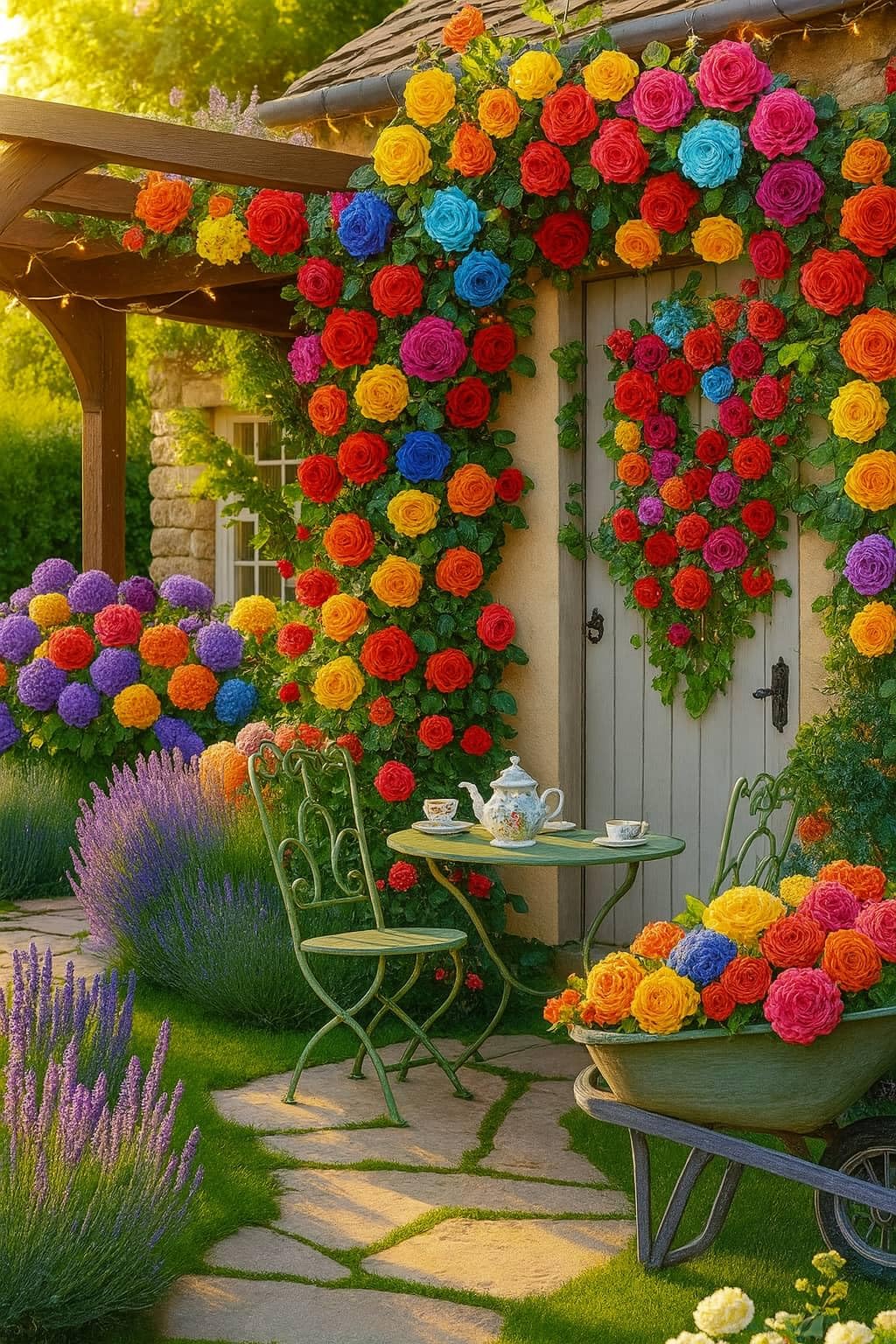 EquSym rose seeds mixed colors for a vibrant garden display.