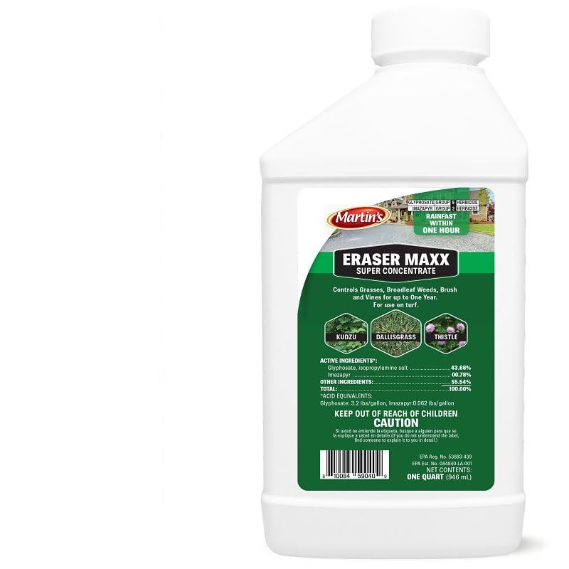Eraser Max concentrate covers large areas up to 4324 sq ft