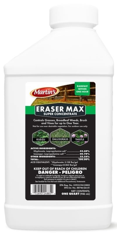Eraser Max spot treatment for non-crop areas reduces brush and weeds