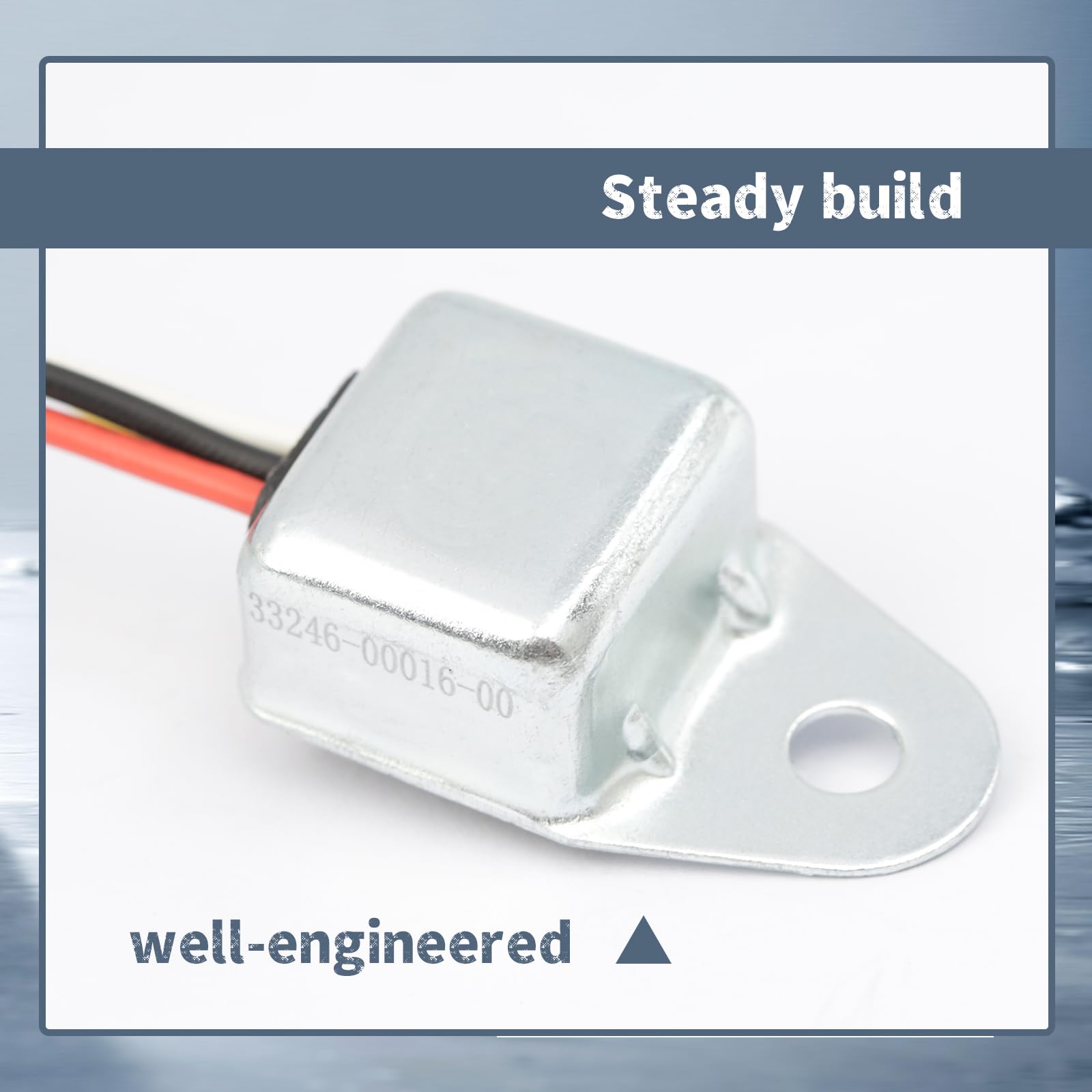 Erchon 4-wires sensor shown during installation for quick, tool-free replacement.