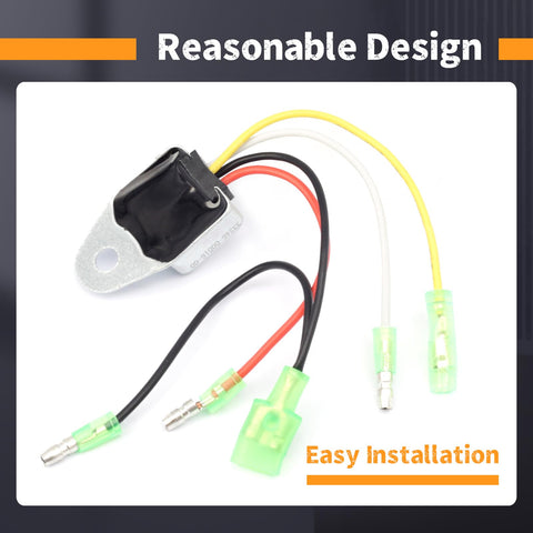 Erchon 4-wires low oil alert sensor with rugged construction for durability.