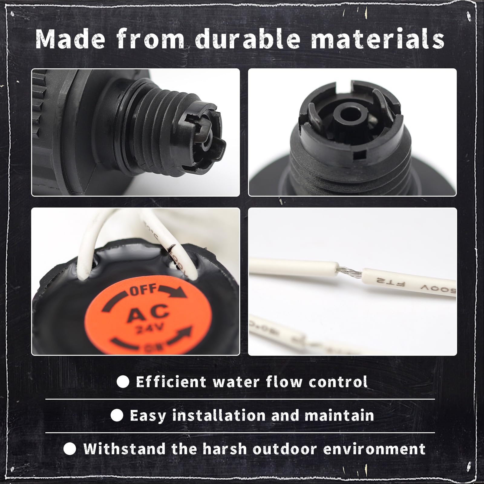 Erchon repair kit uses reliable materials for long-lasting performance.