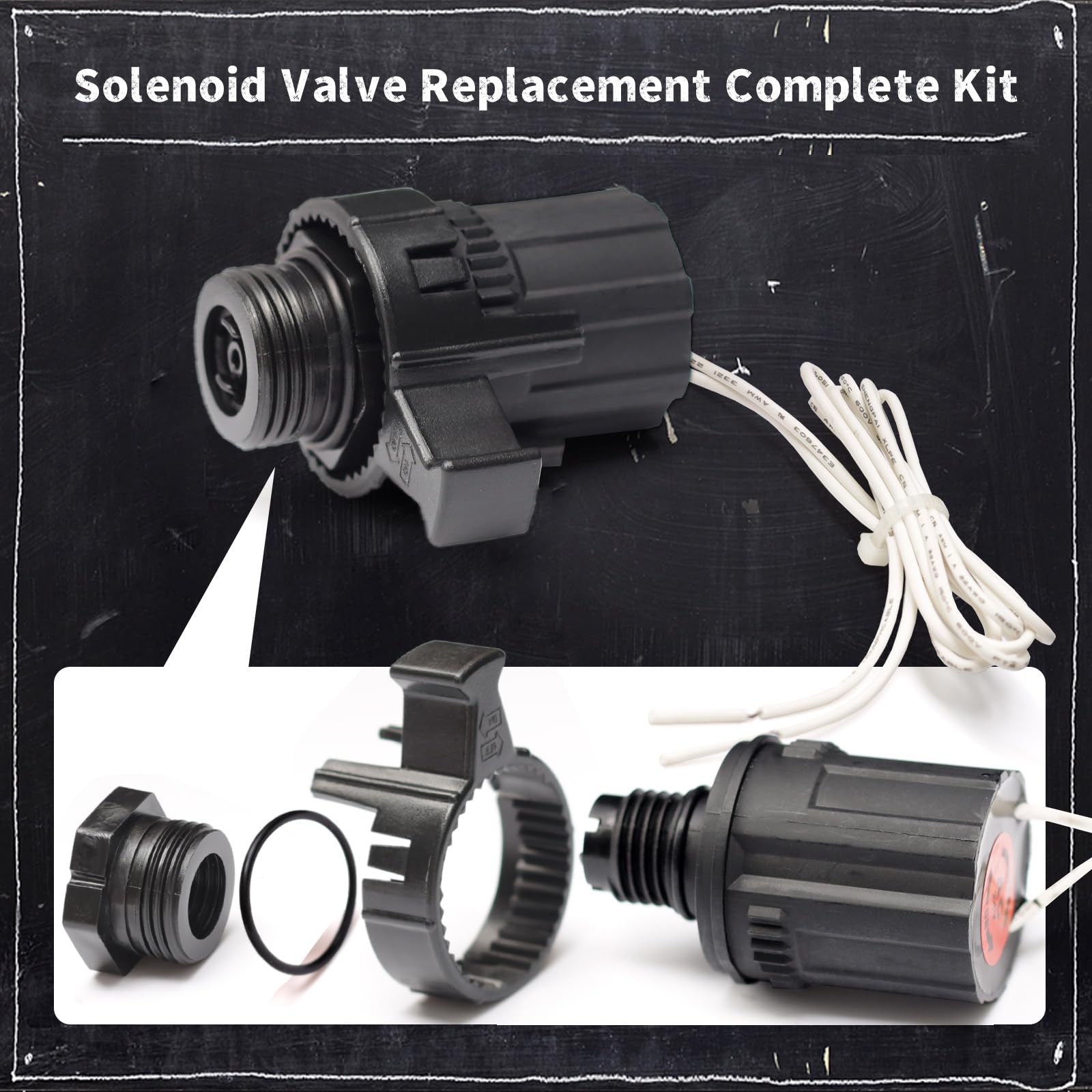 Erchon SOLASSG4 valve restoration kit supports durable irrigation systems.