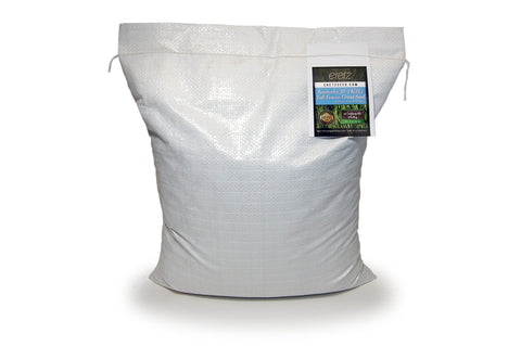 Eretz Kentucky 31 K31 tall fescue seed bag shows state-certified purity.