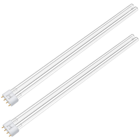 ERETOW 55W UV bulb with 2G11 base for pond filtration and clear water.
