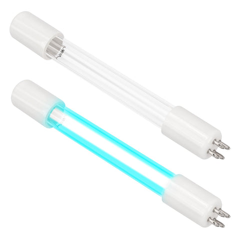 ERETOW 5W UV bulb front view for quick replacement in COODIA and SUNSUN filters.