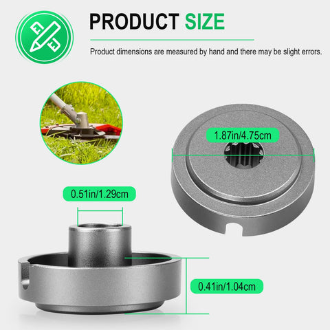 ERETOW blade kit installation remains straightforward with a secure shaft fit.