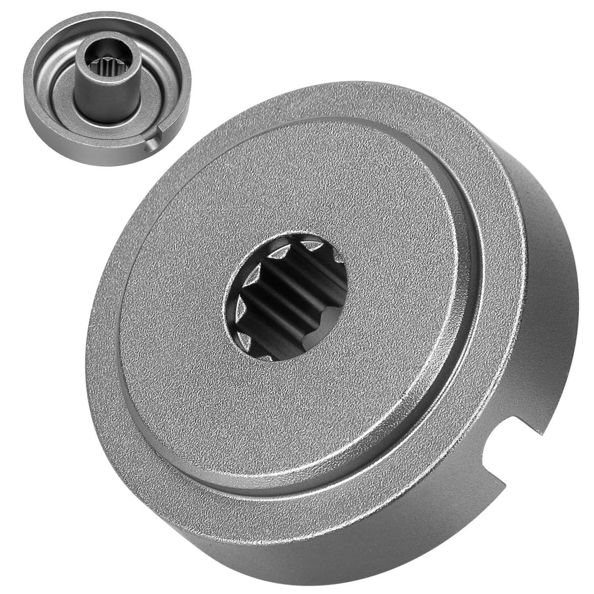 ERETOW grass trimmer adapter plate compatible with Echo SRM-225 for easy blade kit attachment.
