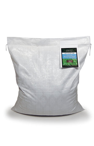 Eretz annual ryegrass seed in Willamette Valley bag promotes weed-free germination.