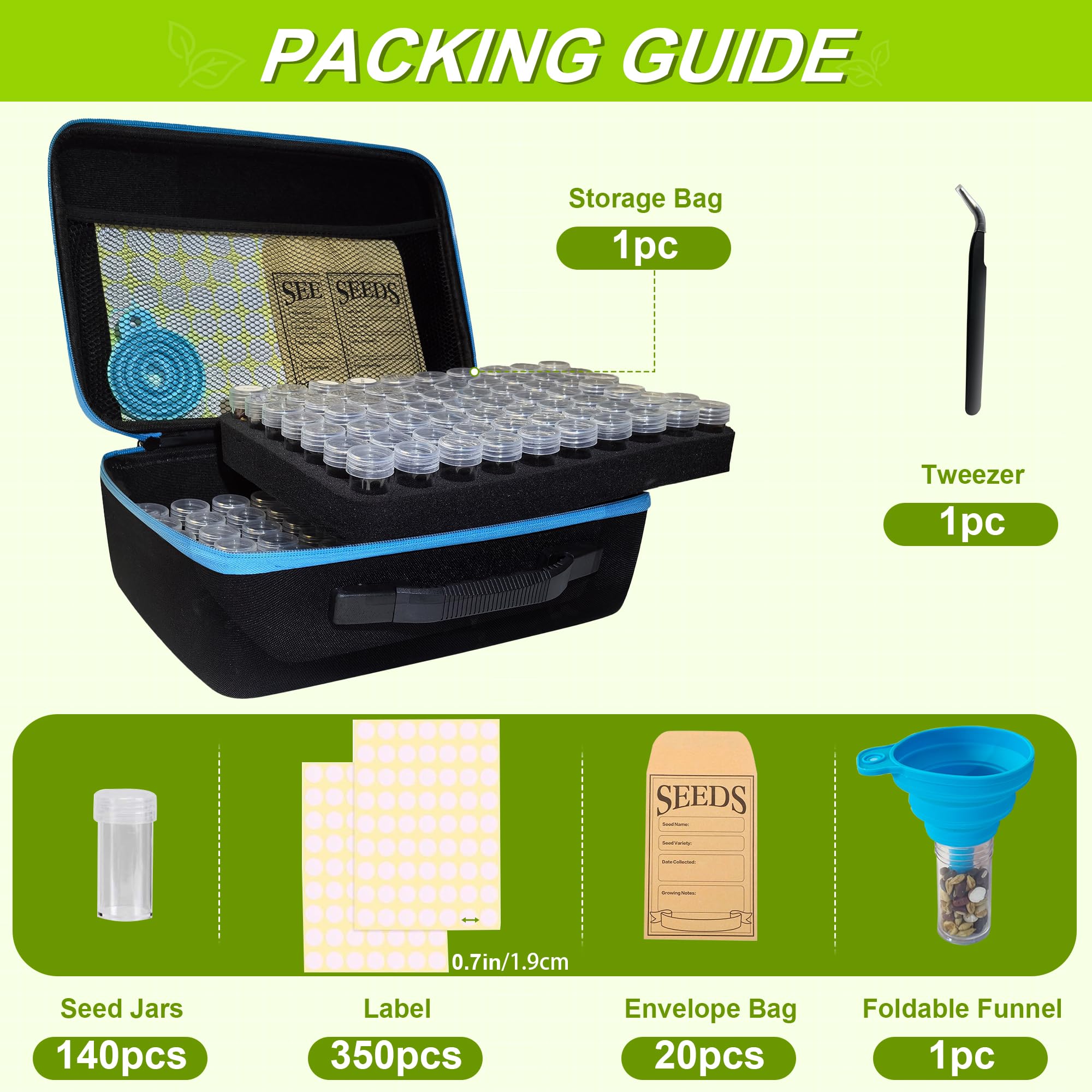 ERFEI waterproof and lightproof EVA material shields seeds from light and dampness