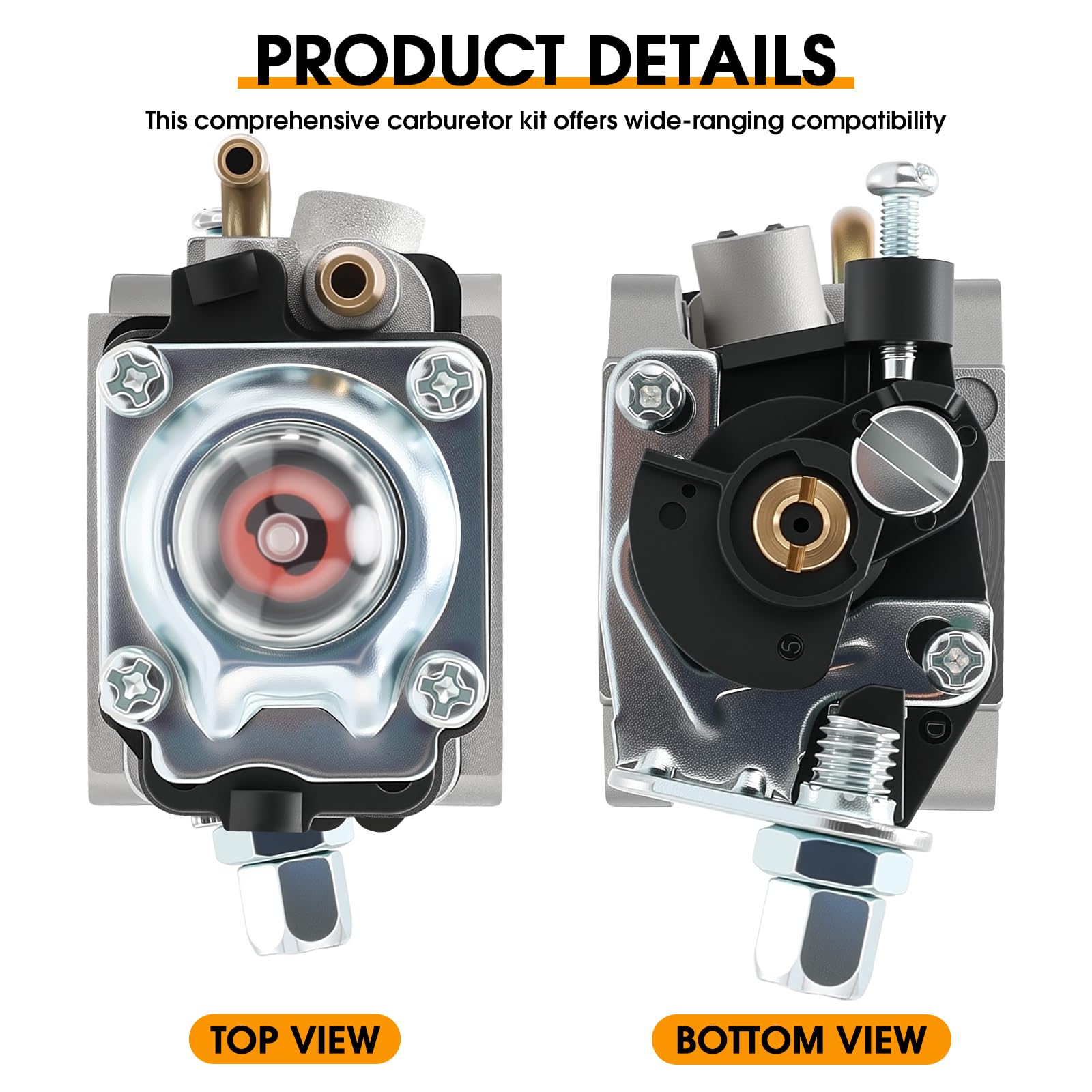 E-RFSEY spark plug included for efficient ignition and consistent performance.