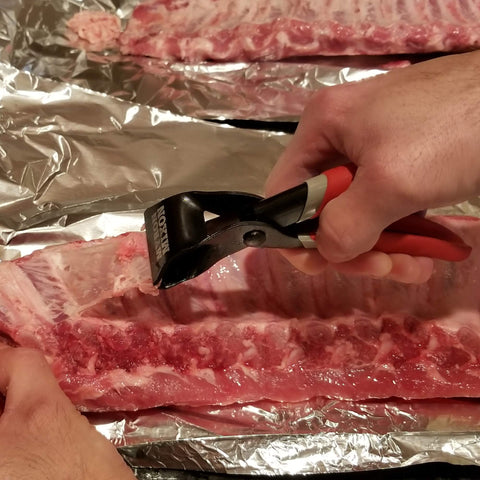 Ergo Chef heavy-duty spring for smooth operation during skinning.