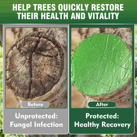 Erigathe flexible wound dressing expands with tree growth maintaining protection