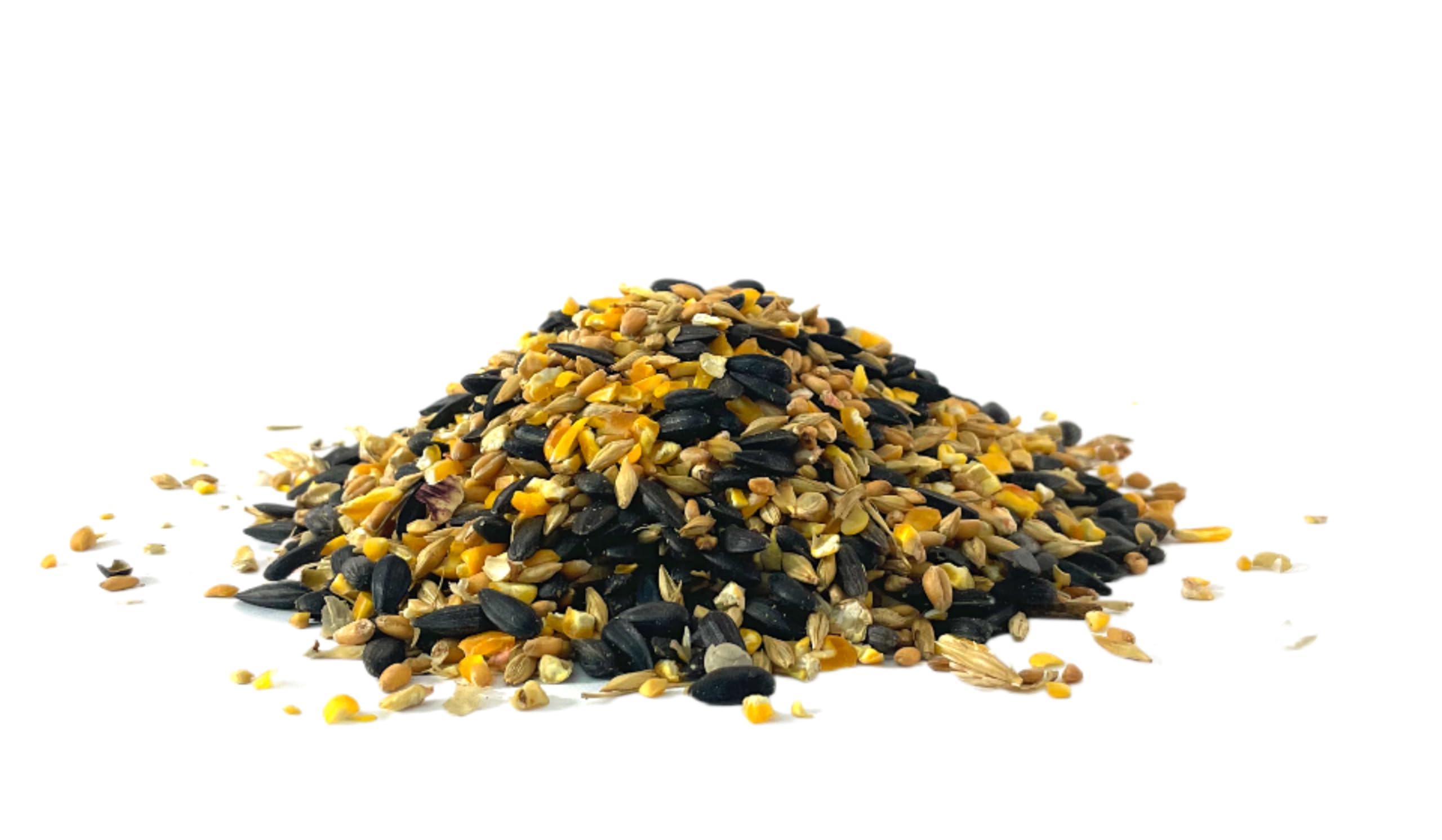 Ernst Grain & Livestock black oil sunflowers deliver fats for garden birds.