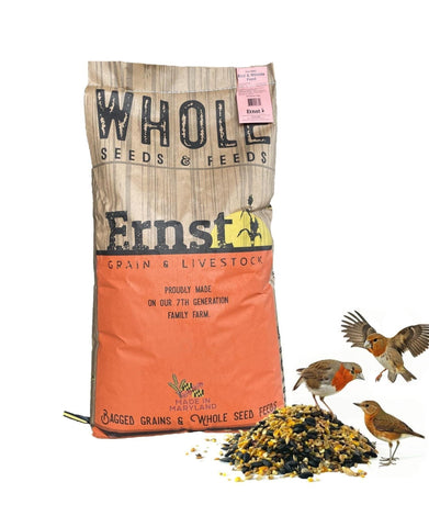 Ernst Grain & Livestock supports deer, squirrels, and birds visiting your yard.