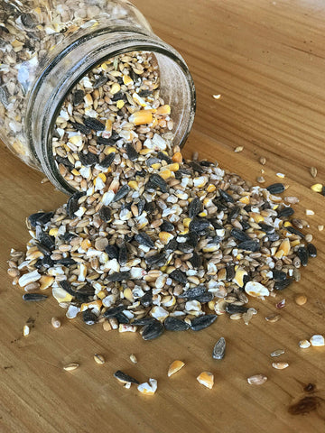 Ernst Grain & Livestock multi-species wildlife feed encourages backyard observation.