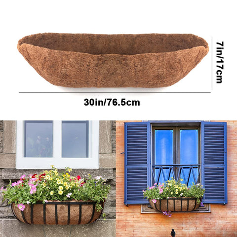 EROCK half-moon trough foldable design fits various basket sizes