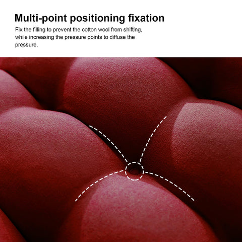 ERWUDEling cushion with 300D elastic PP cotton filling for soft yet supportive comfort