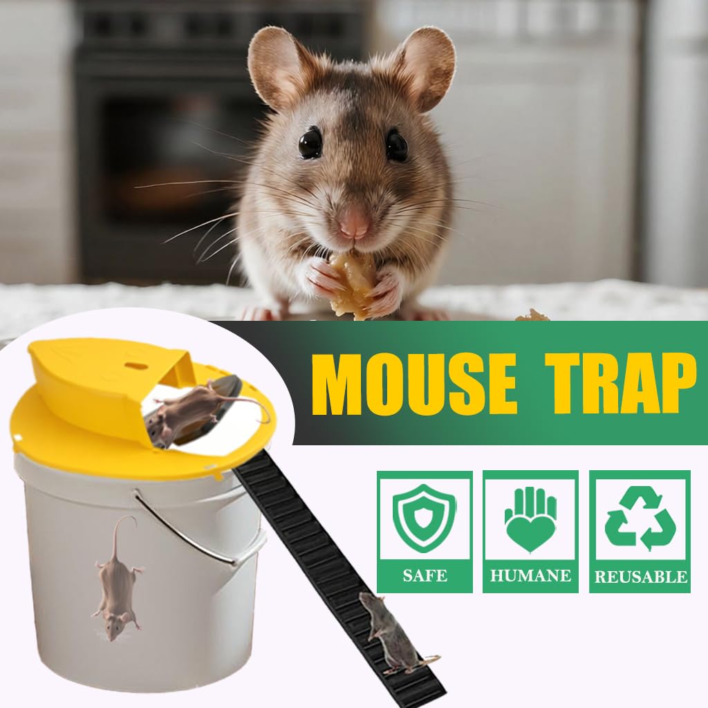 ERYNN multi-catch bucket-trap with automatic reset for reliable indoor-outdoor control.