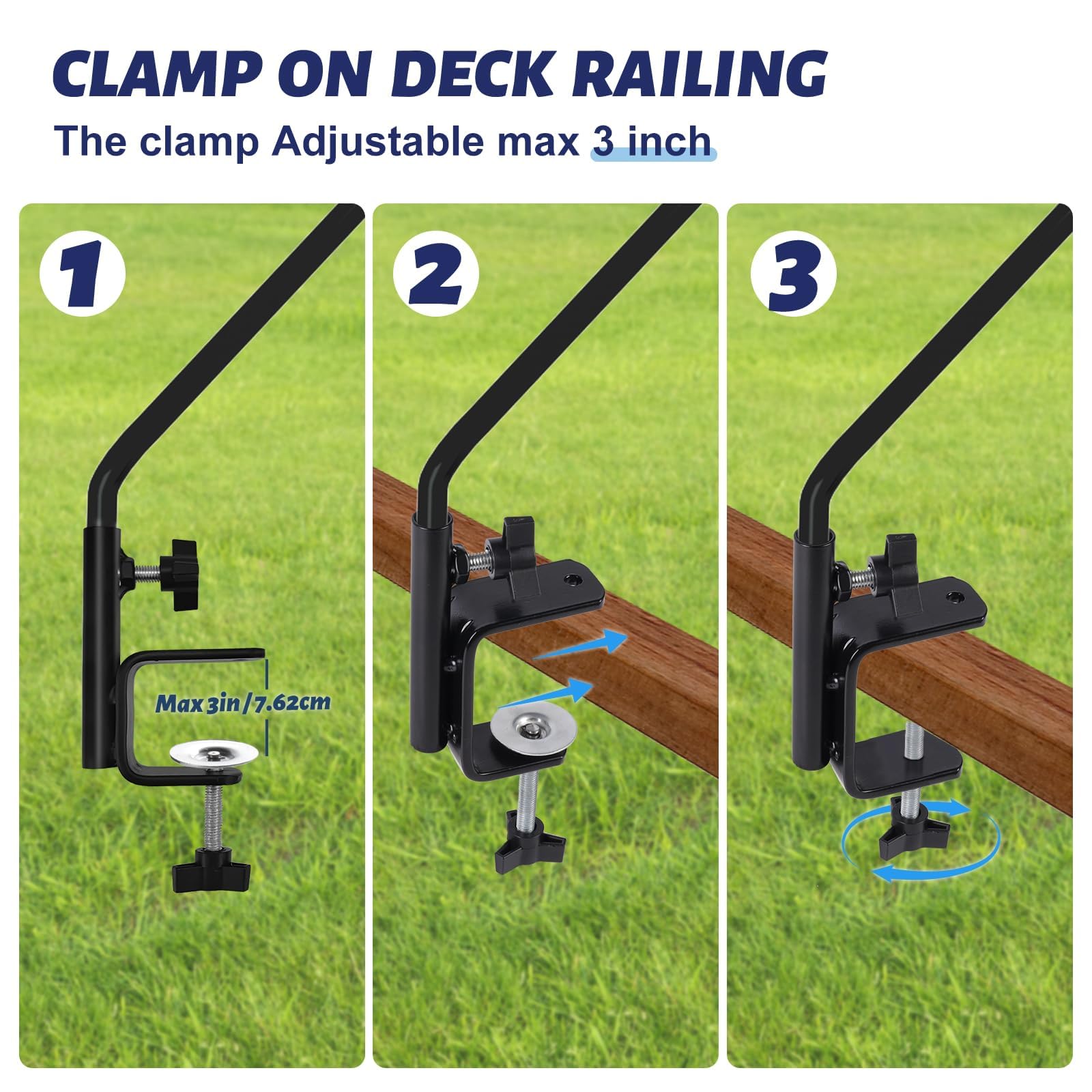 ERYTLLY 360-degree rotating arm for easy feeder access.