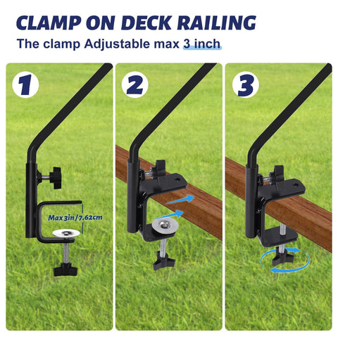 ERYTLLY 360-degree rotating arm for easy feeder access.