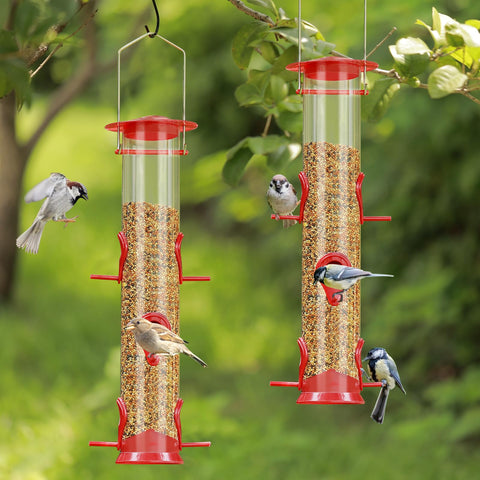 ERYTLLY two-pack provides double coverage for your garden birds.